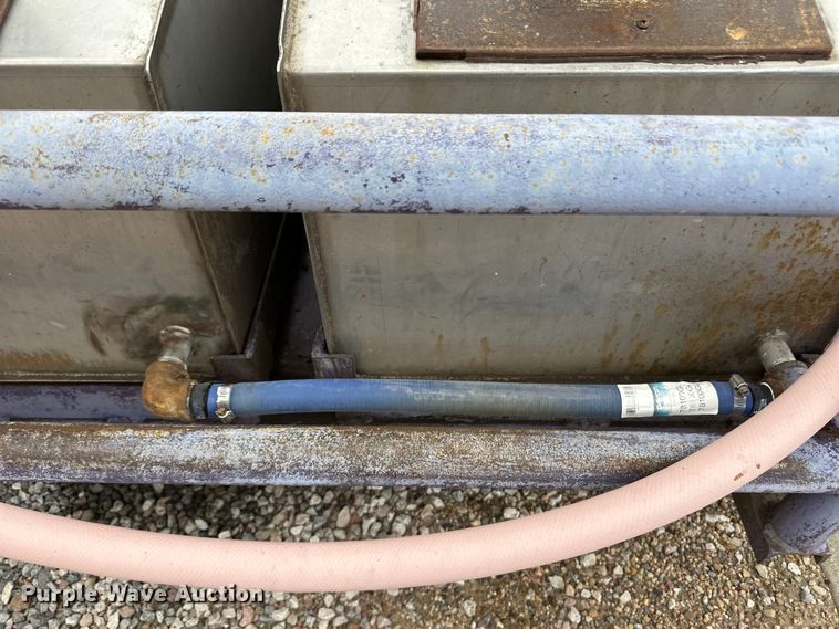 image for item OL9665 Shop built fuel trailer