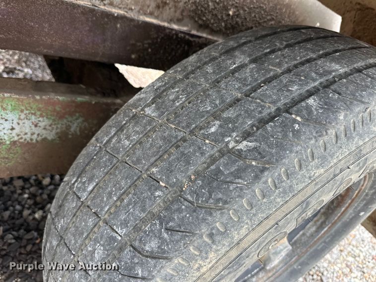 image for item OL9665 Shop built fuel trailer