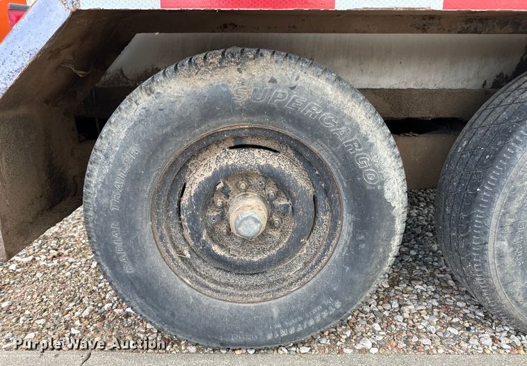 image for item OL9665 Shop built fuel trailer