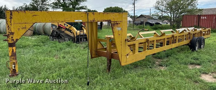 image for item OL9668 Hay bale trailer