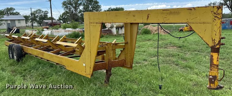 image for item OL9668 Hay bale trailer