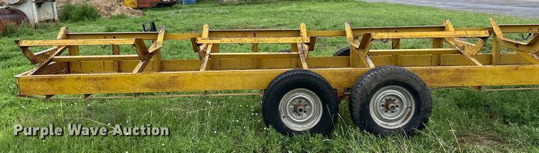 image for item OL9668 Hay bale trailer