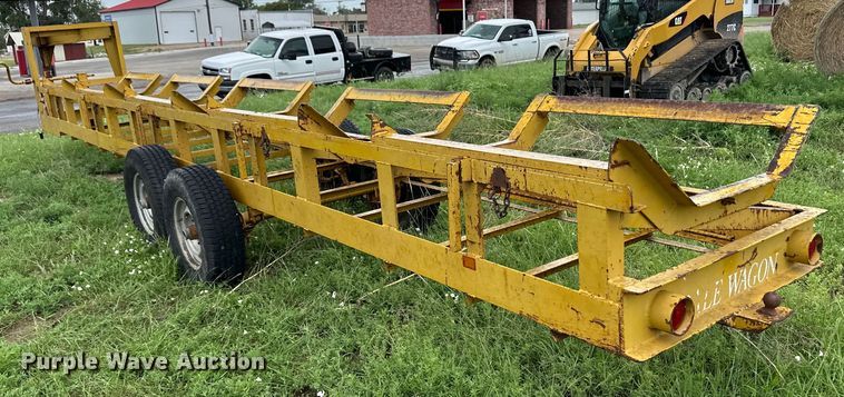 image for item OL9668 Hay bale trailer