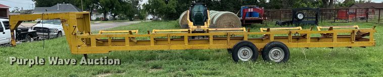 image for item OL9668 Hay bale trailer