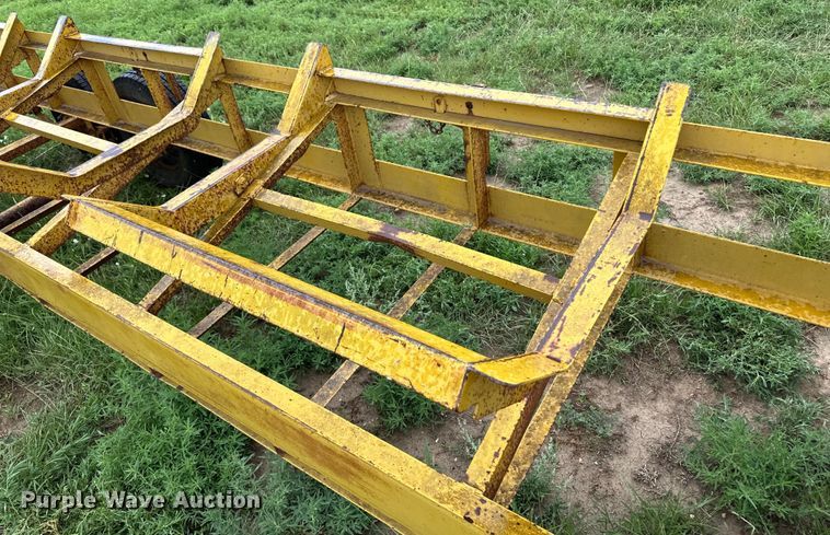 image for item OL9668 Hay bale trailer