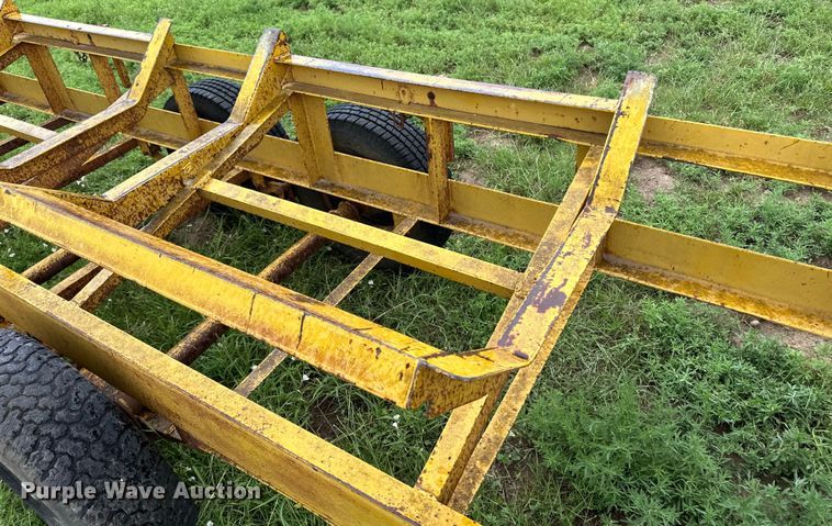 image for item OL9668 Hay bale trailer