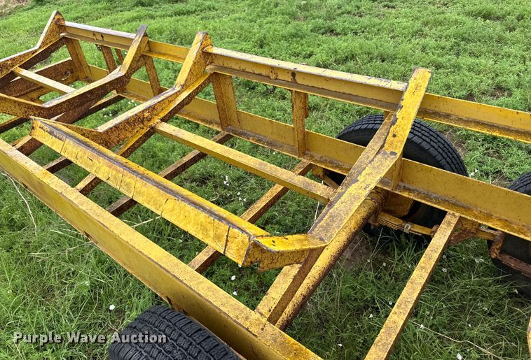 image for item OL9668 Hay bale trailer