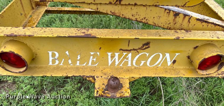 image for item OL9668 Hay bale trailer
