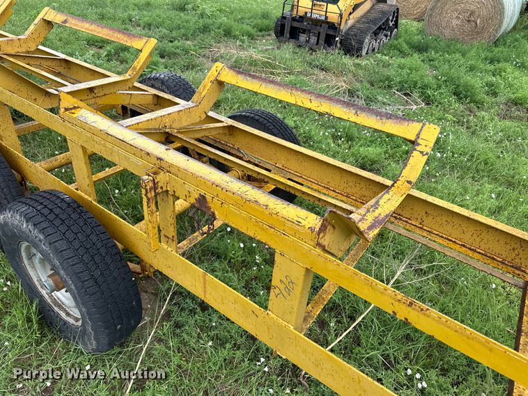 image for item OL9668 Hay bale trailer