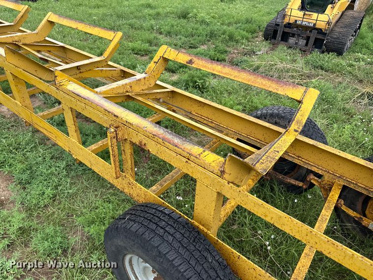 image for item OL9668 Hay bale trailer