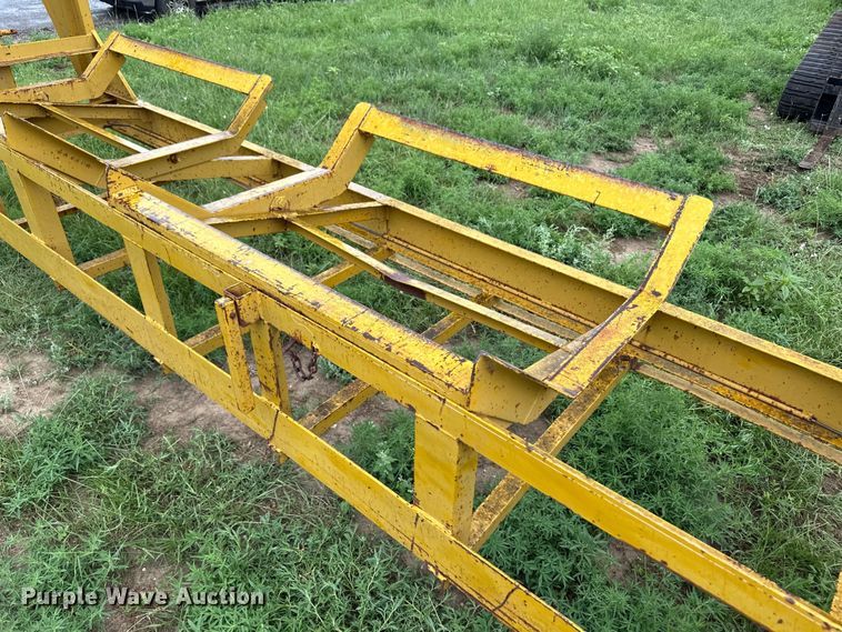 image for item OL9668 Hay bale trailer