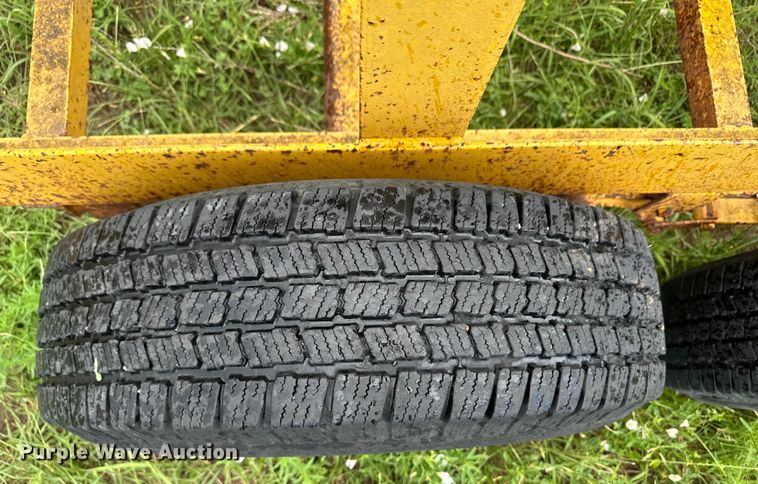 image for item OL9668 Hay bale trailer