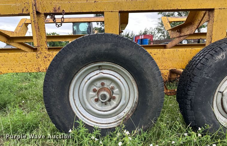 image for item OL9668 Hay bale trailer