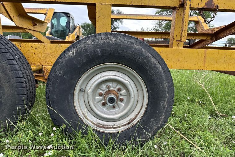 image for item OL9668 Hay bale trailer