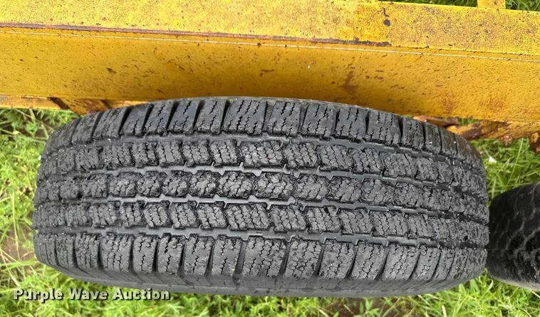 image for item OL9668 Hay bale trailer