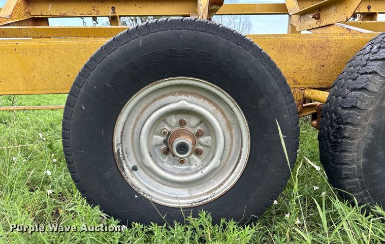 image for item OL9668 Hay bale trailer