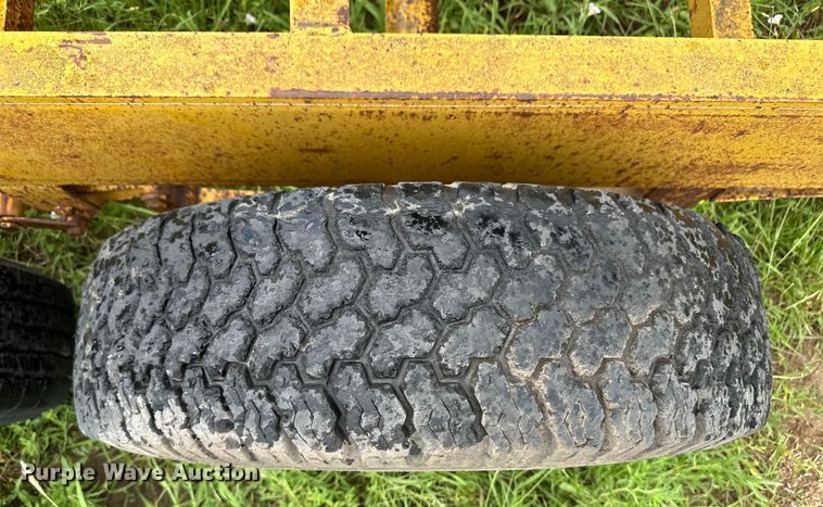 image for item OL9668 Hay bale trailer