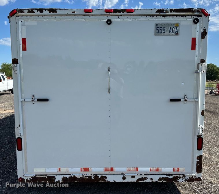 image for item OL9704 1994 Featherlite enclosed cargo trailer