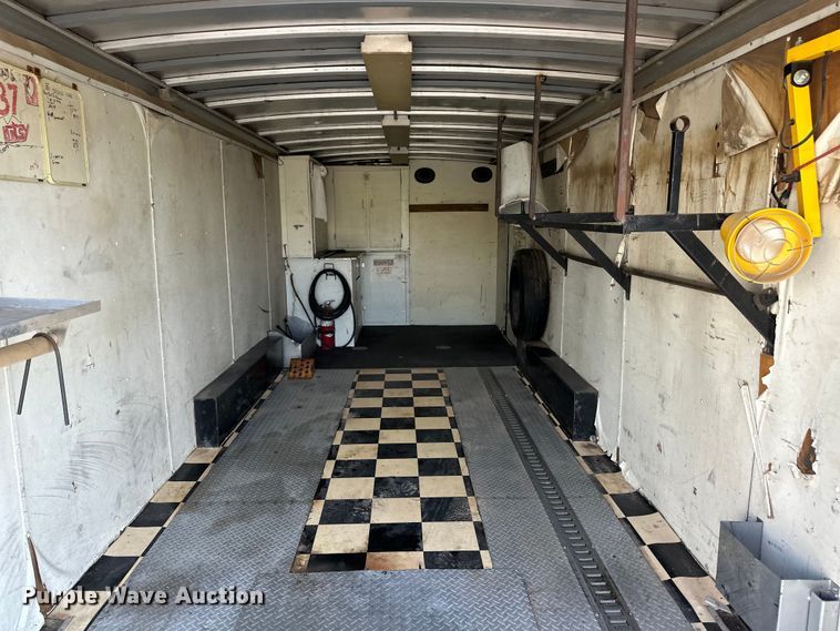 image for item OL9704 1994 Featherlite enclosed cargo trailer