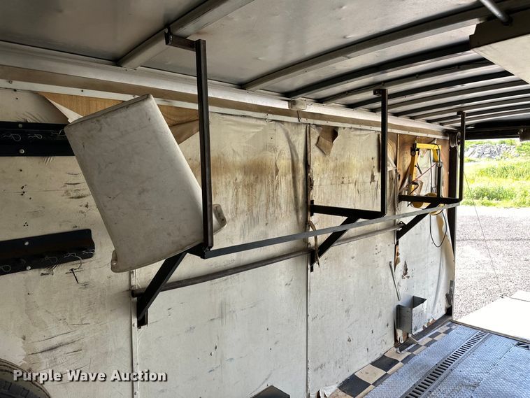 image for item OL9704 1994 Featherlite enclosed cargo trailer