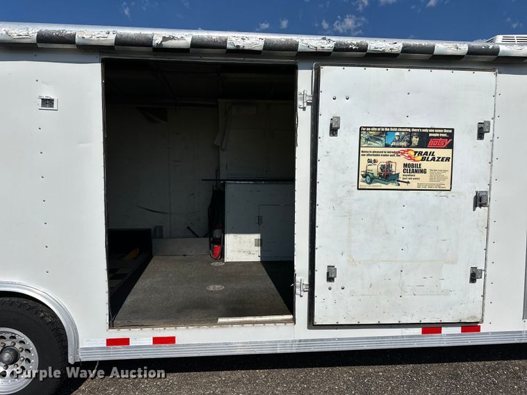 image for item OL9704 1994 Featherlite enclosed cargo trailer