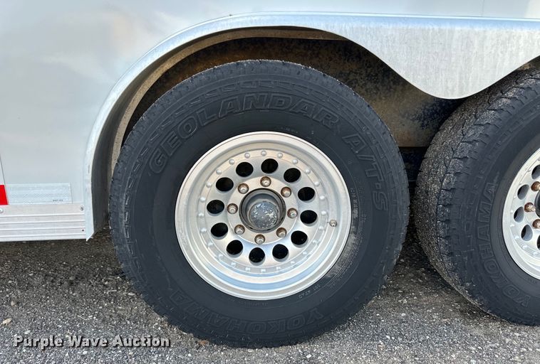 image for item OL9704 1994 Featherlite enclosed cargo trailer