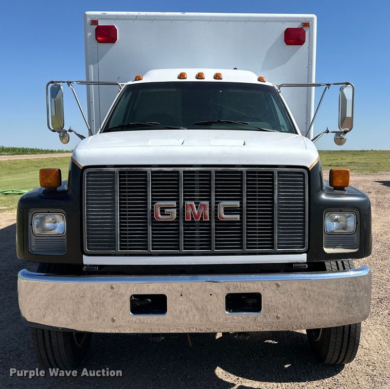 image for item OL9705 1995 GMC TopKick mobile command center truck