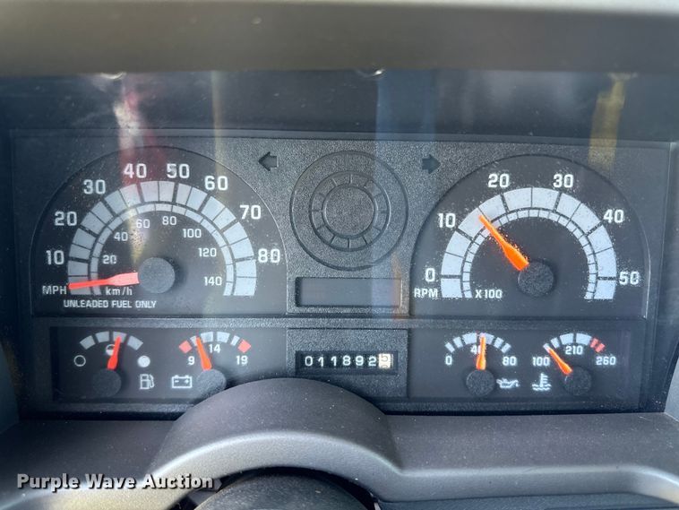 image for item OL9705 1995 GMC TopKick mobile command center truck