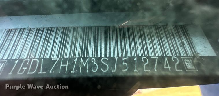 image for item OL9705 1995 GMC TopKick mobile command center truck