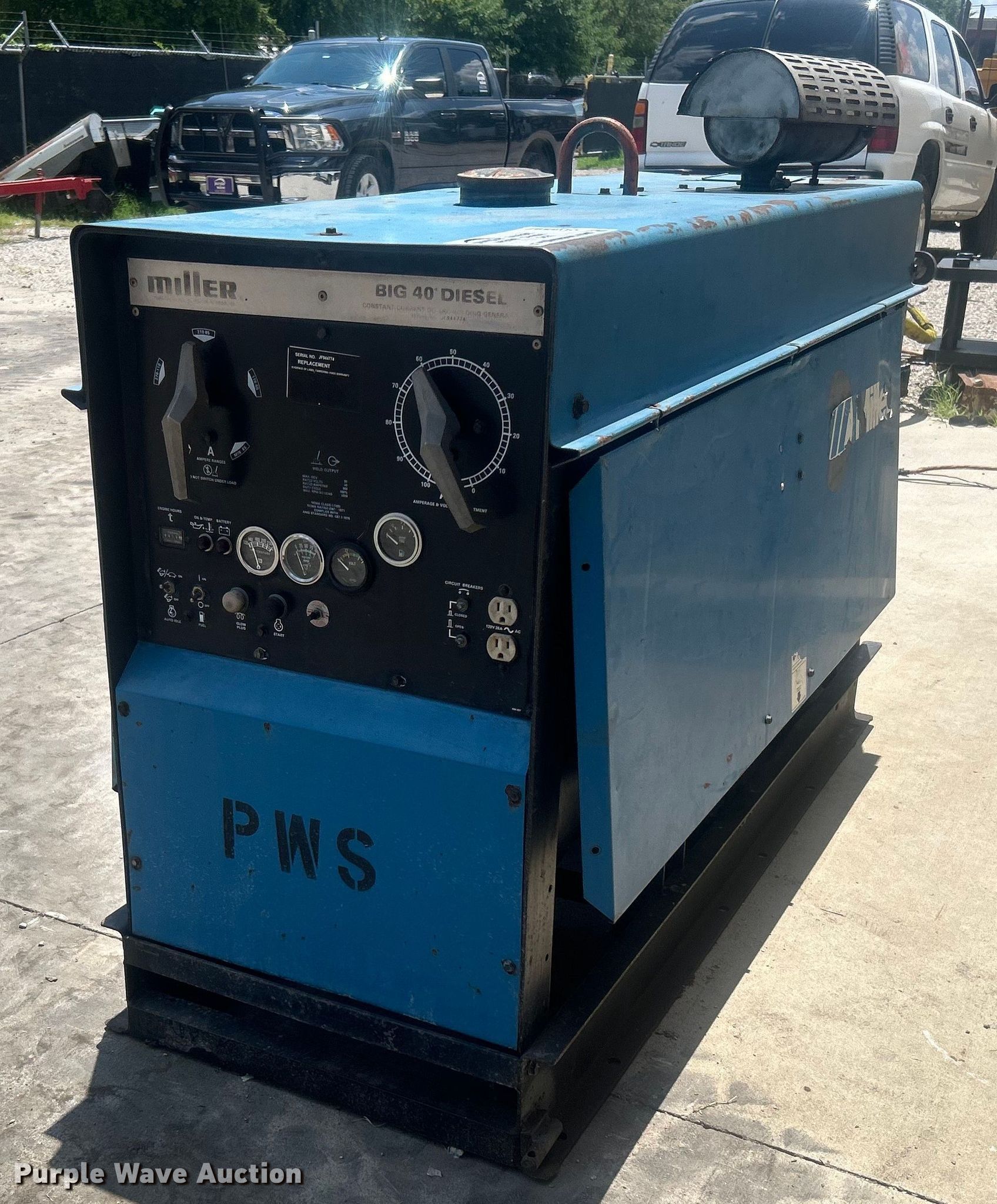 Miller Big 40 Diesel welder/generator in Tulsa, OK Item DO6597 for