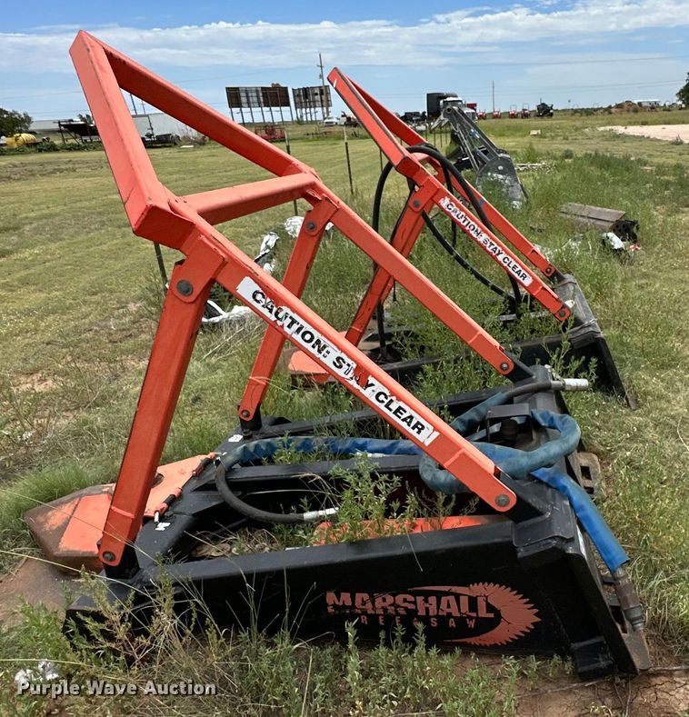 image for item DK6700 Marshall skid steer tree saw