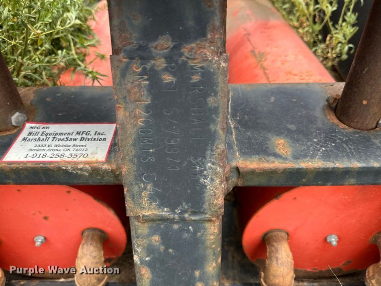 image for item DK6701 Marshall skid steer tree saw