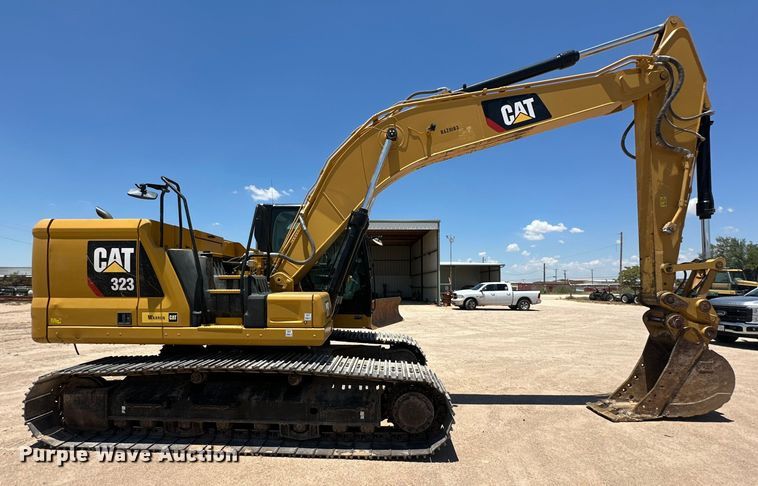 image for item DK6707 2018 Caterpillar  323 excavator