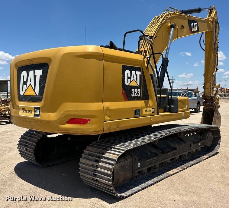 image for item DK6707 2018 Caterpillar  323 excavator