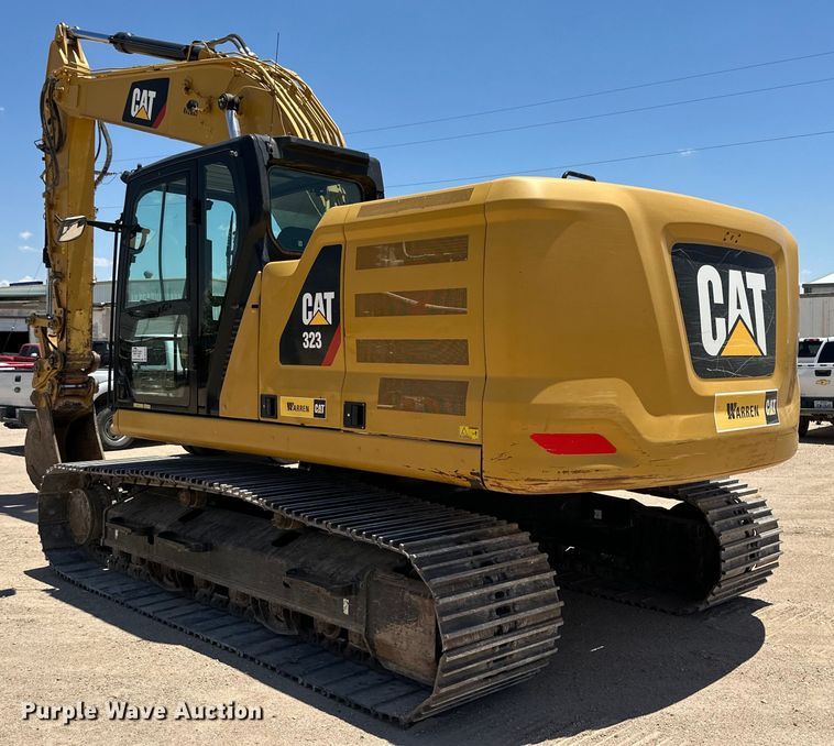 image for item DK6707 2018 Caterpillar  323 excavator