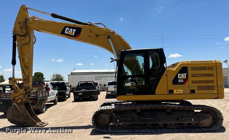 image for item DK6707 2018 Caterpillar  323 excavator