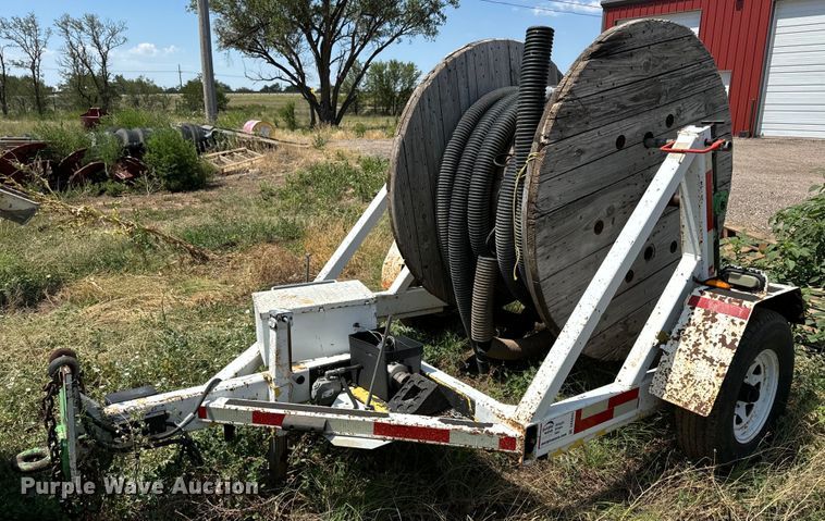 image for item DK6935 1972 Hogg reel trailer