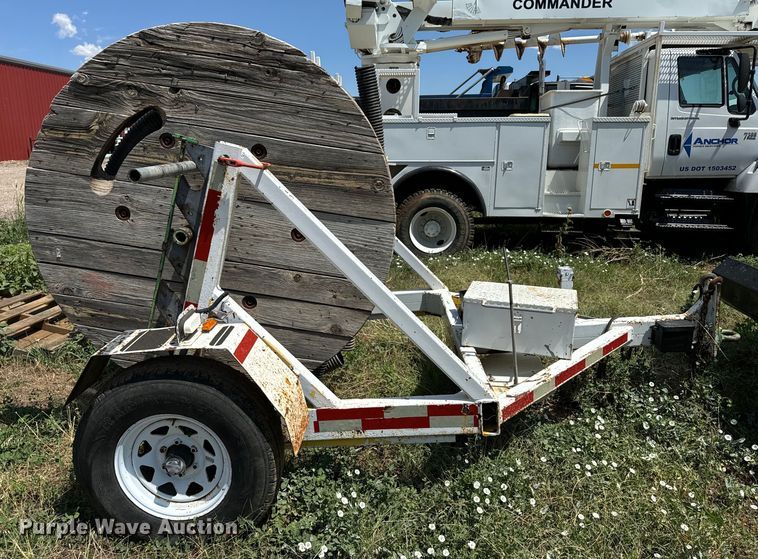 image for item DK6935 1972 Hogg reel trailer