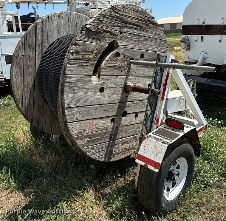 image for item DK6935 1972 Hogg reel trailer