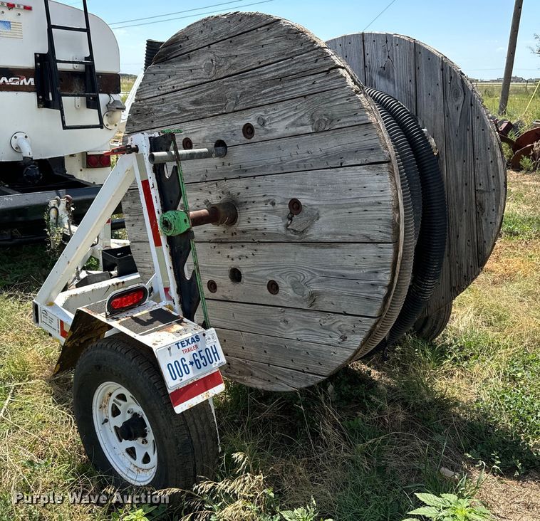 image for item DK6935 1972 Hogg reel trailer