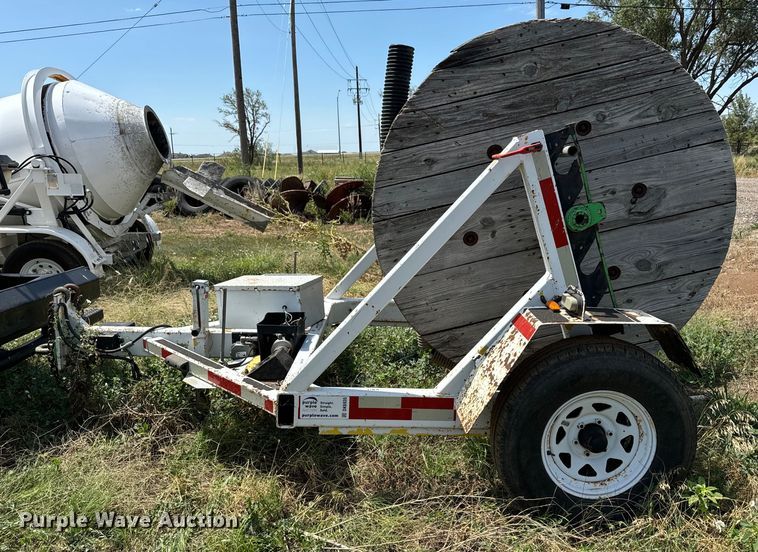 image for item DK6935 1972 Hogg reel trailer