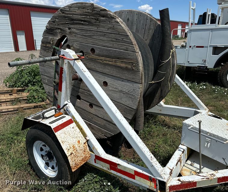 image for item DK6935 1972 Hogg reel trailer