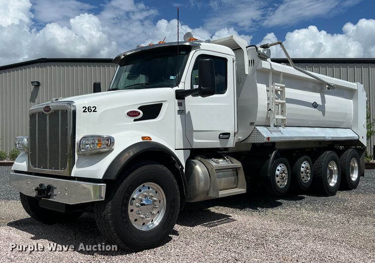 image for item DO2443 2023 Peterbilt 567 dump truck