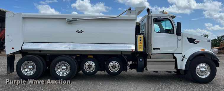 image for item DO2443 2023 Peterbilt 567 dump truck