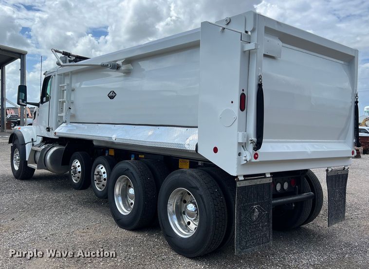 image for item DO2443 2023 Peterbilt 567 dump truck