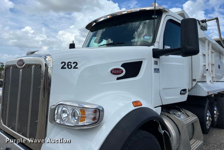 image for item DO2443 2023 Peterbilt 567 dump truck