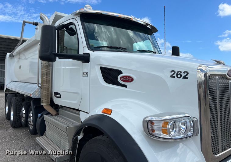 image for item DO2443 2023 Peterbilt 567 dump truck