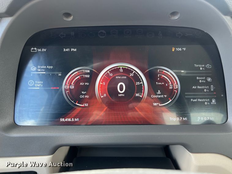 image for item DO2443 2023 Peterbilt 567 dump truck