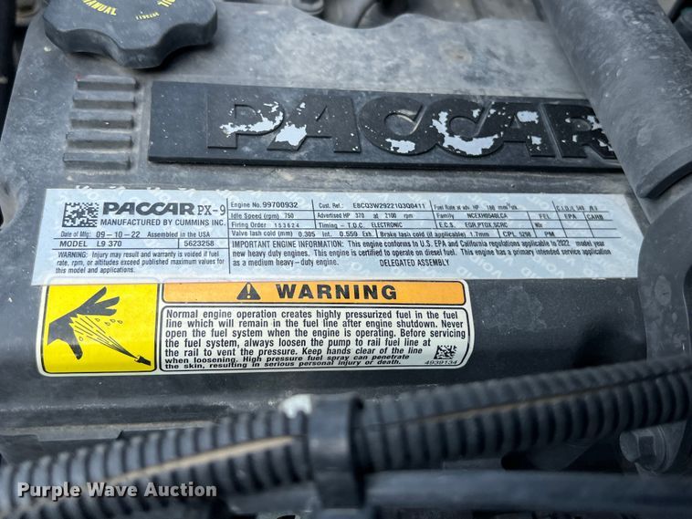 image for item DO2443 2023 Peterbilt 567 dump truck