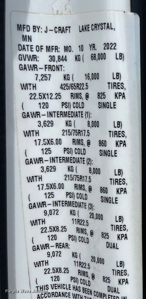 image for item DO2443 2023 Peterbilt 567 dump truck